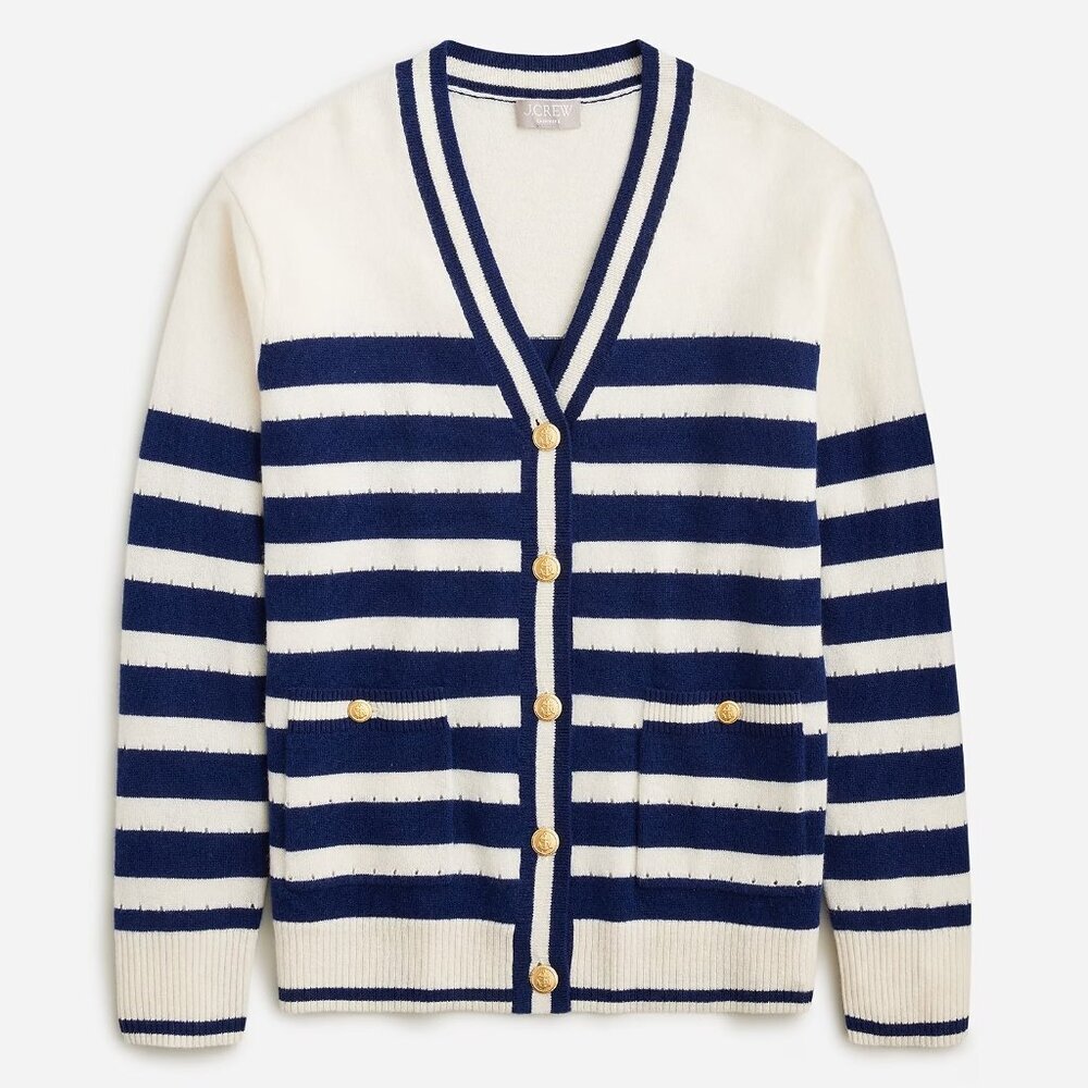 J.Crew Cashmere Cardigan - Large - Picture 1 of 8